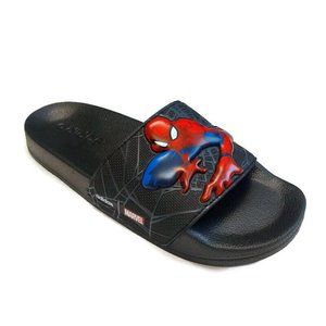 Adidas Mens Size 4 Adilette Shower K Slide Sandals Marvel Spider-Man FZ1716